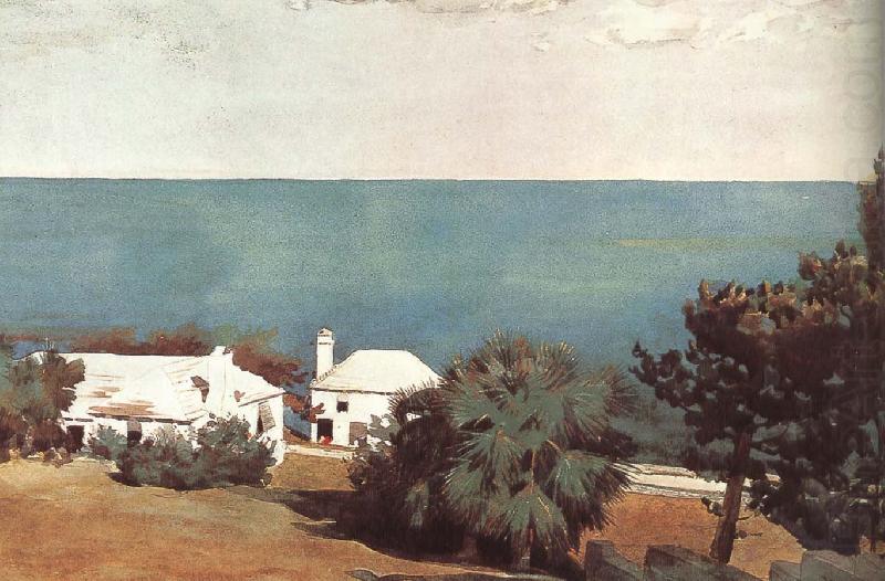 Bermuda beach, Winslow Homer